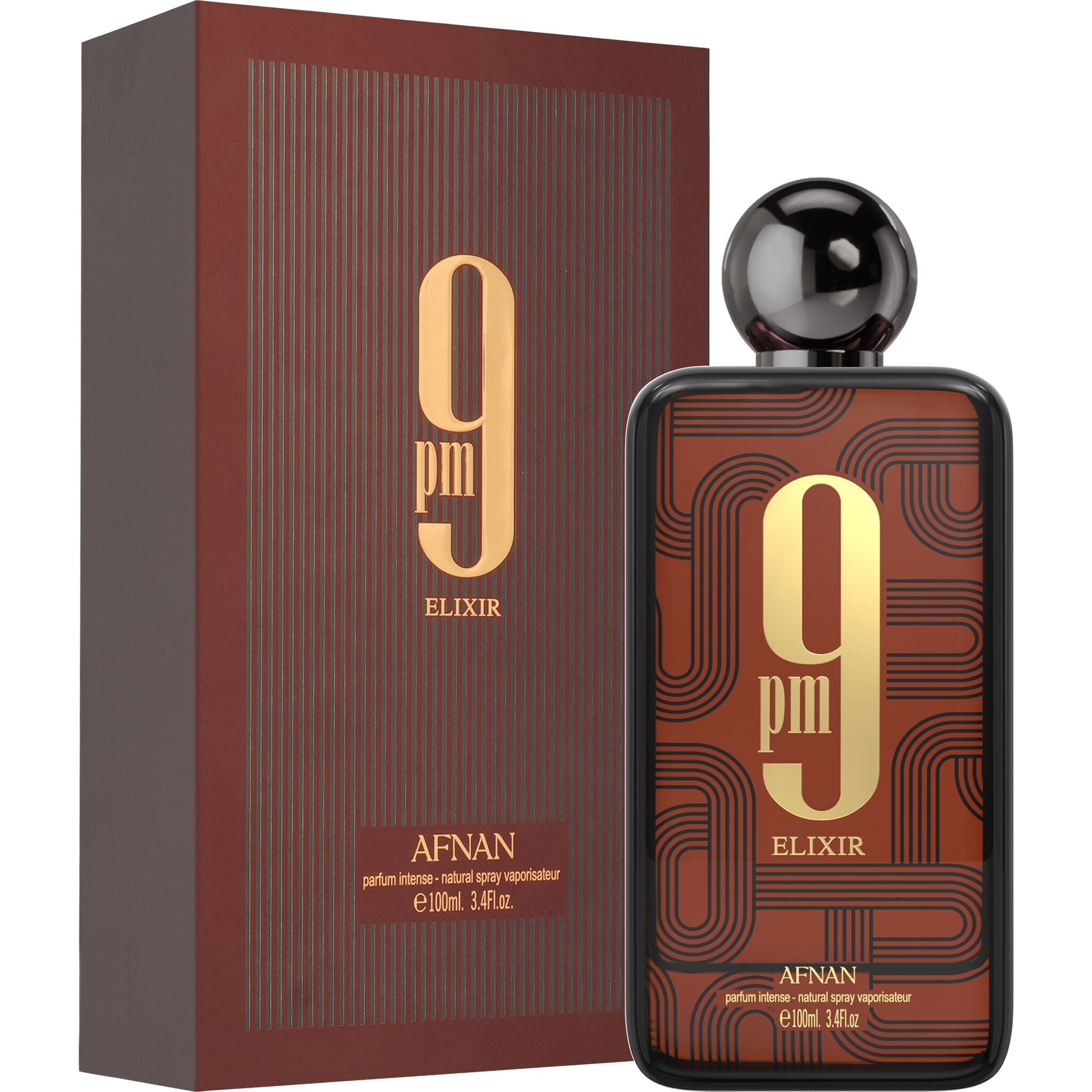 Afnan 9Pm Elixir أو دو بارفان يونيسكس 100ML