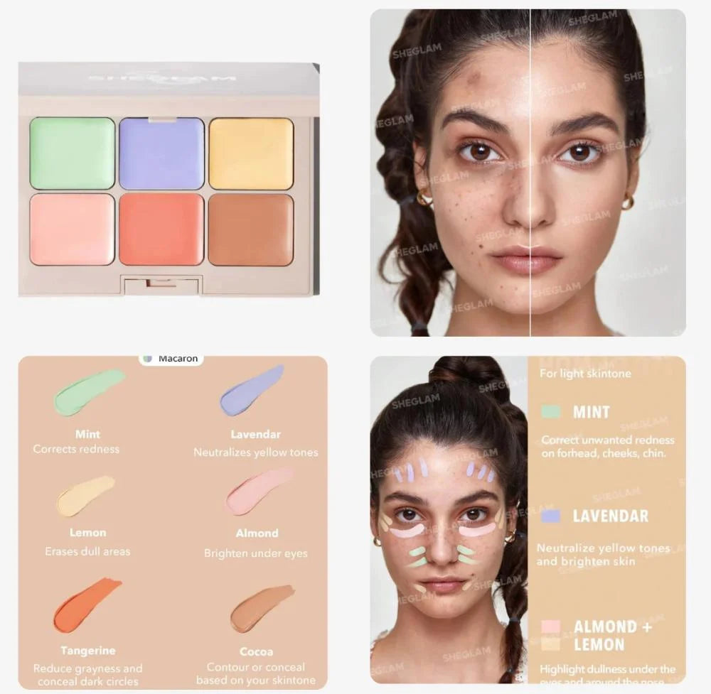 Sheglam Multi-Fix Concealer And Color Corrector Multicolor
