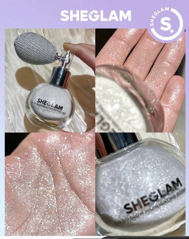 Sheglam Go Go Glow Highlighting Body Mist Frosted Opal