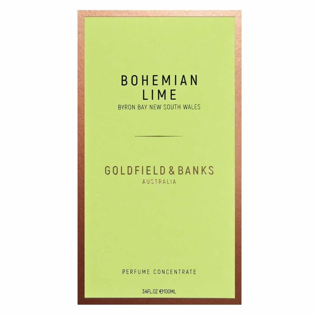 Goldfield & Banks Bohemian Lime Parfum Concentrate 100ml