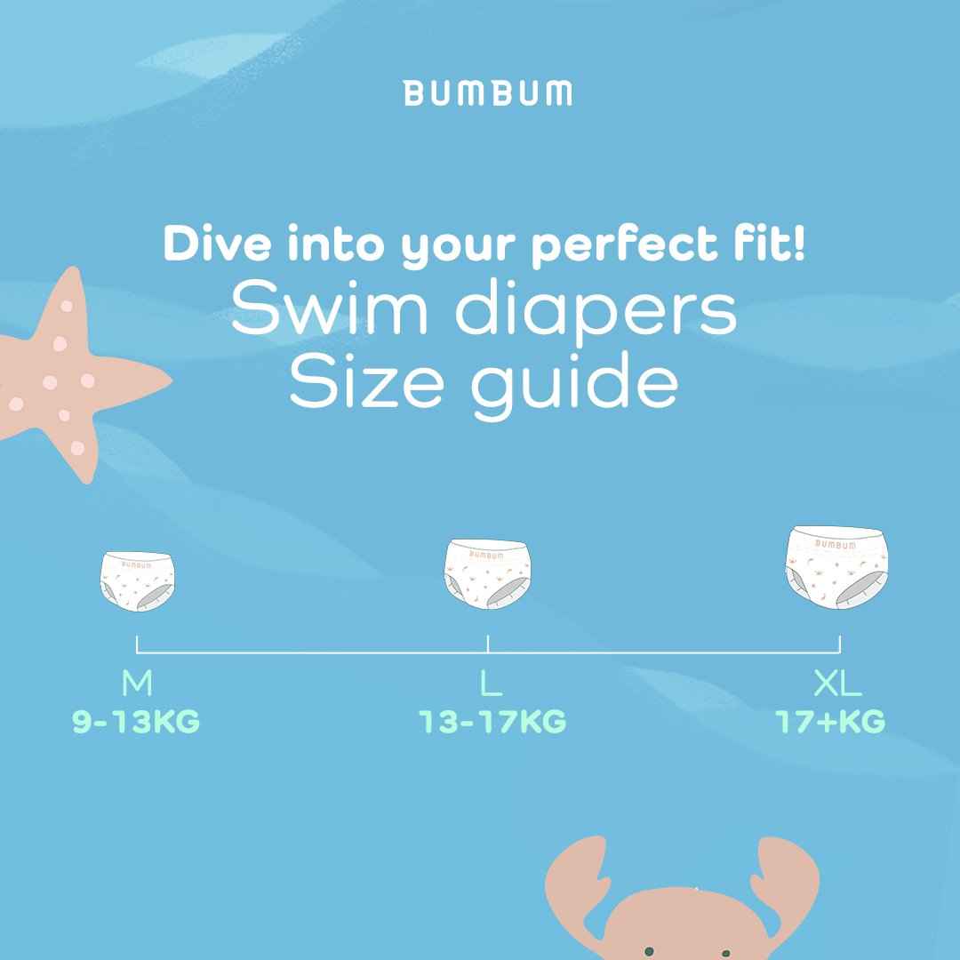 BUMBUM Swim Diaper Size L