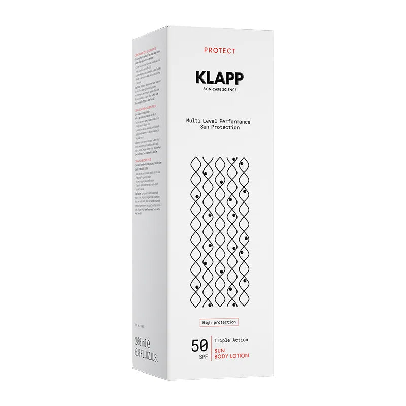Klapp Triple Action Sun Body Lotion SPF 50 for High UV Protection