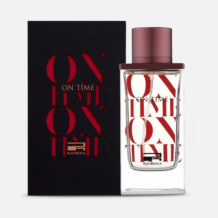 RUE BROCA ON TIME RED: Saffron, Amber, and Woods EDP