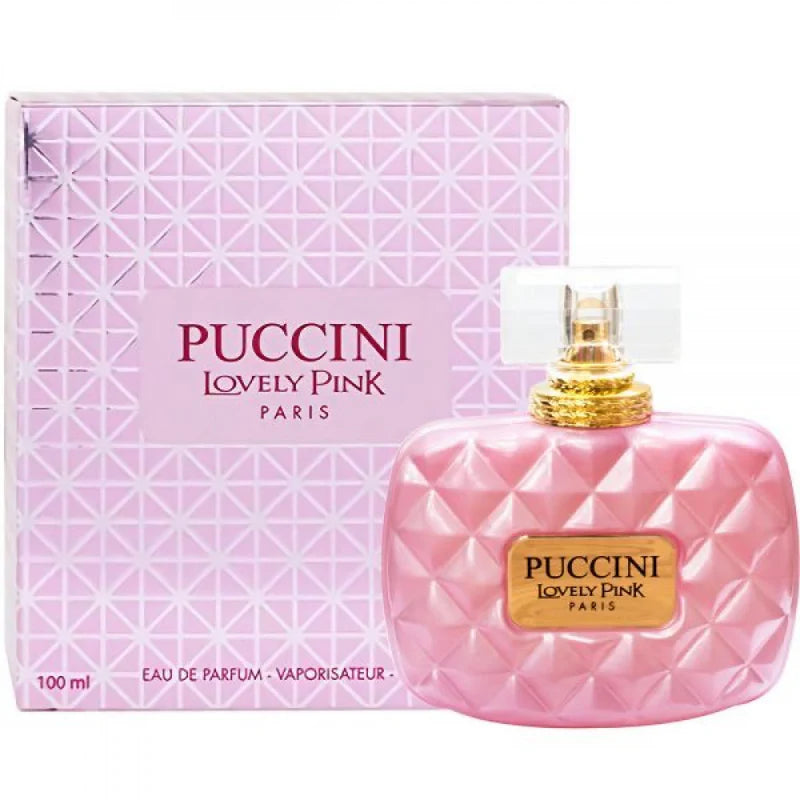 Puccini lovely pink: floral fruity EDP for women, 100ml