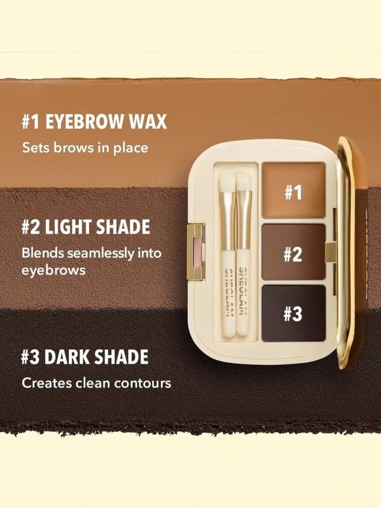 Sheglam Expert Eyebrow Palette 101 Dark Brown