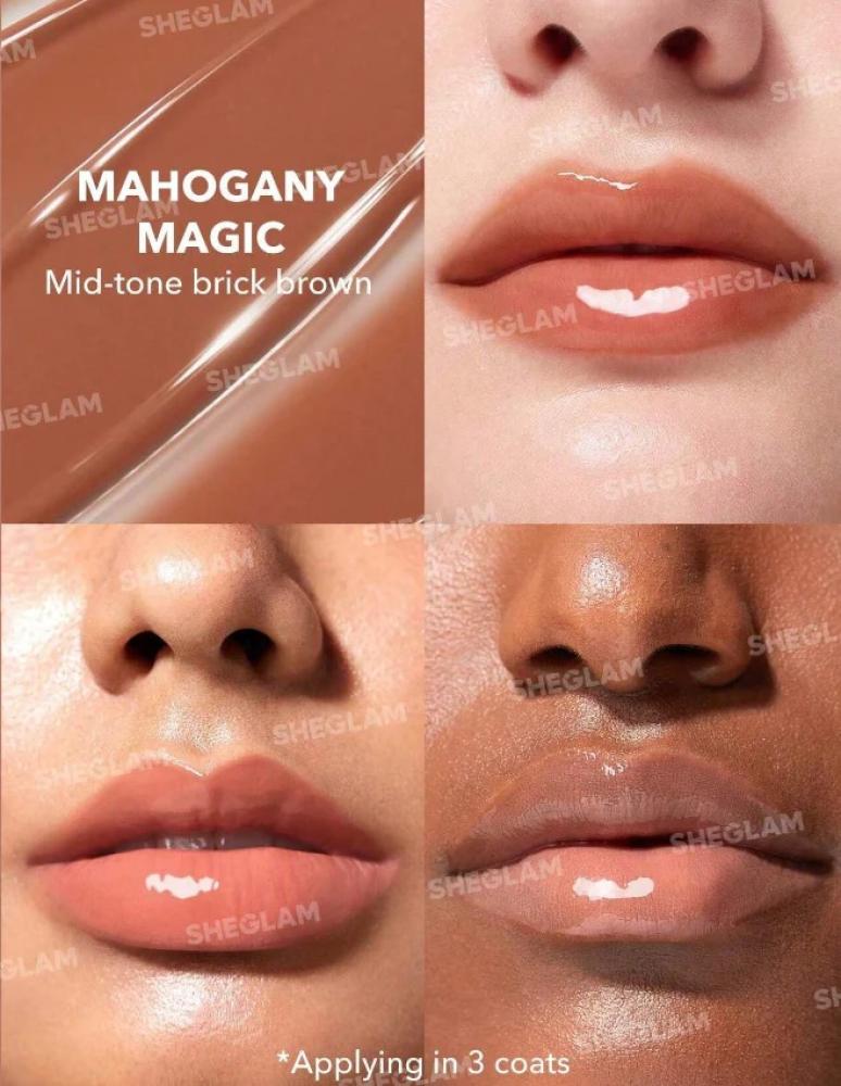 Sheglam Pout-Perfect Shine Lip Plumper Mahogany Magic
