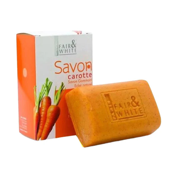 Fair & White Original Carrot Exfoliating Soap 200g for Smooth & Glowing Skin
