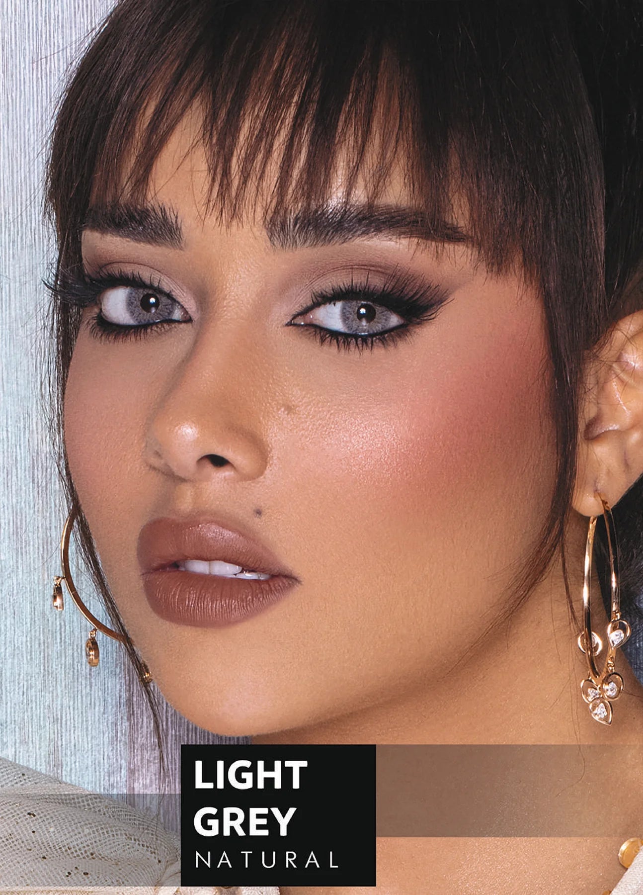 Celena Natural Light Grey D14.50 BC 8.60 Monthly Disposable 38% H2O Polymacon (Plano)