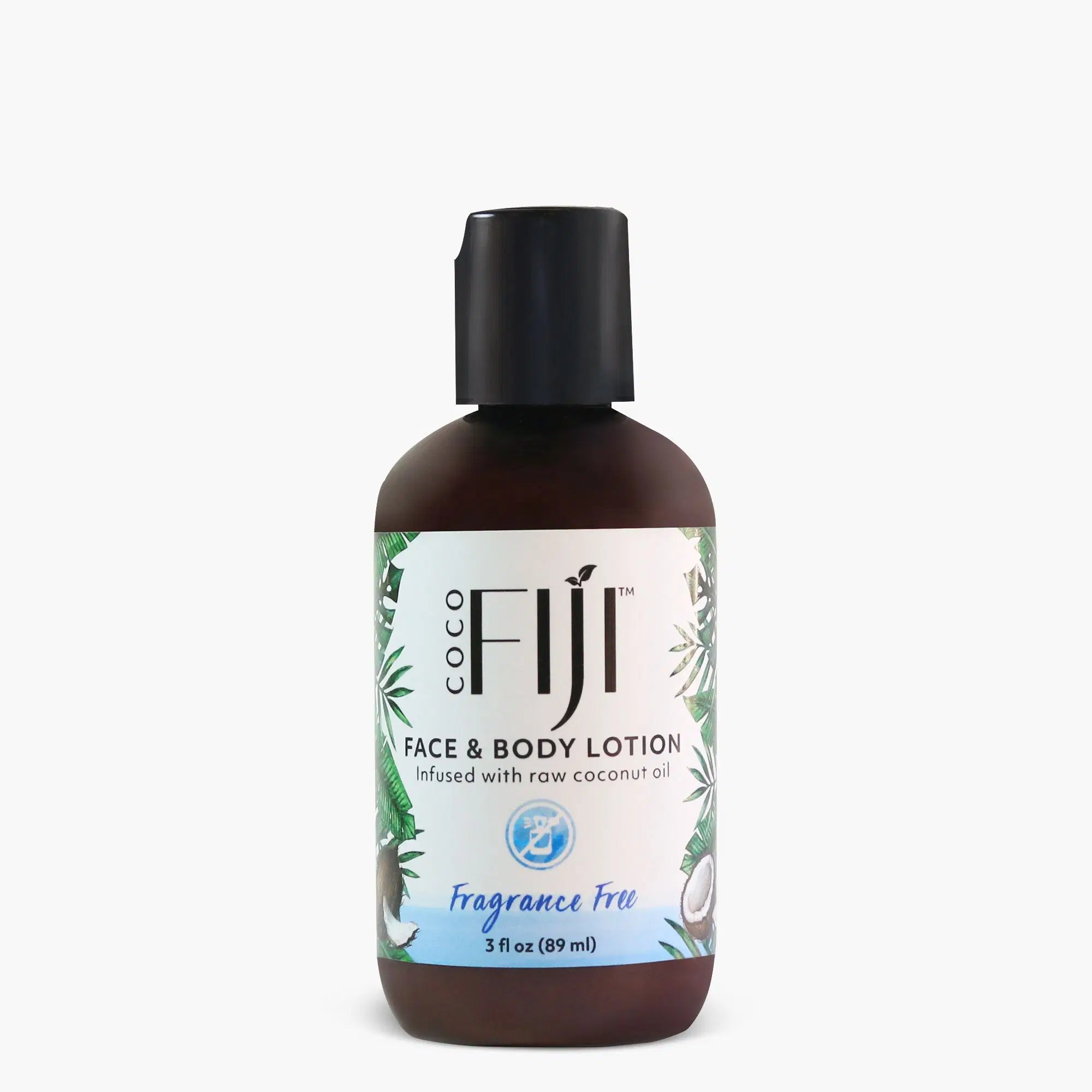 Organic Fiji Fragrance Free Face & Body Lotion 89ml