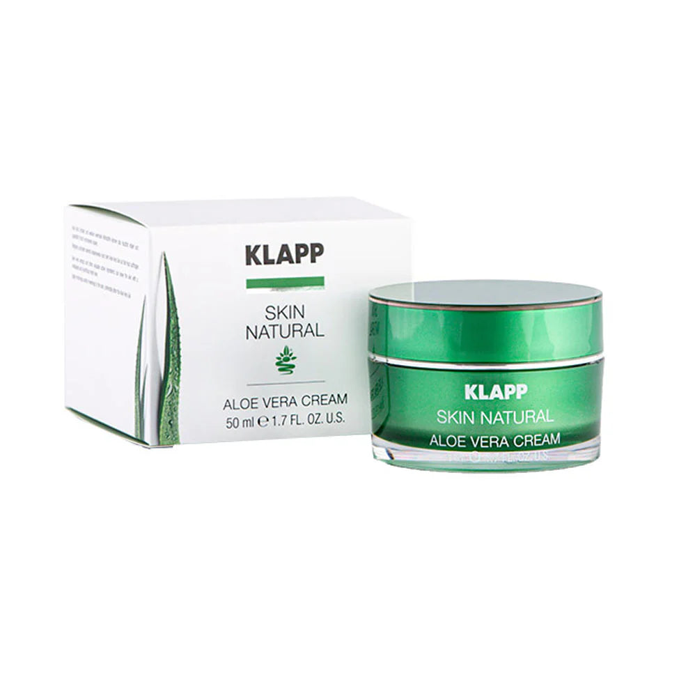 Klapp Skin Natural Aloe Vera Cream 50ml for Calming & Hydation