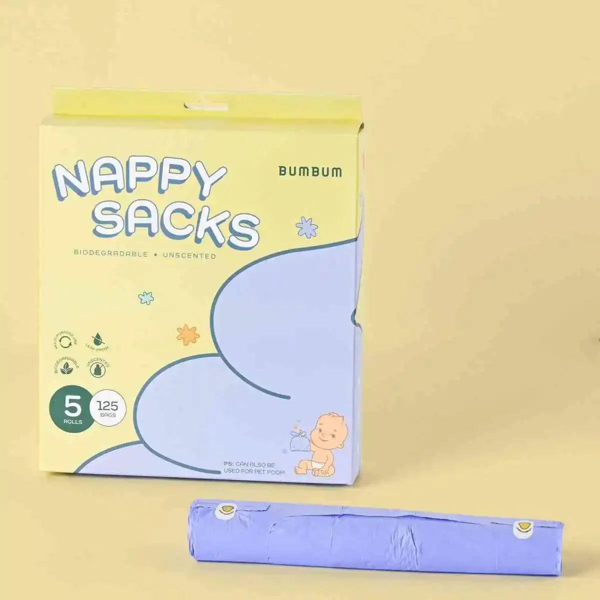 BUMBUM Nappy Sack 5 Rolls