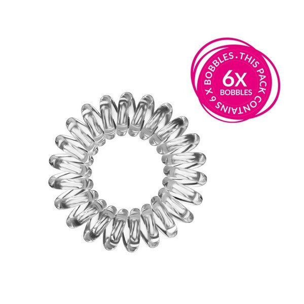 ربطات شعر سلك BW شفاف – 6 حبات