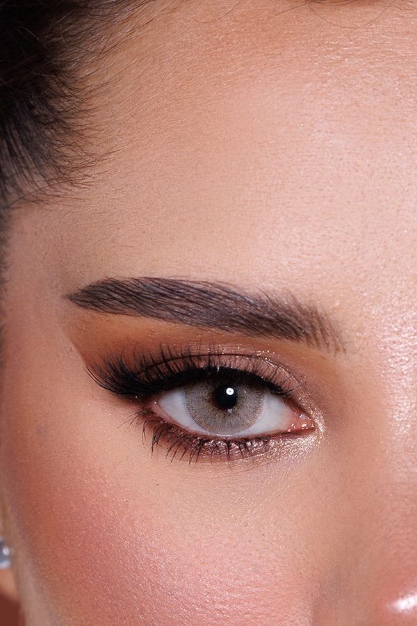 Deluna Lenses D Almond Gray D14.50 BC 8.60 Monthly Disposable 40% H2O Polyhema (Plano)