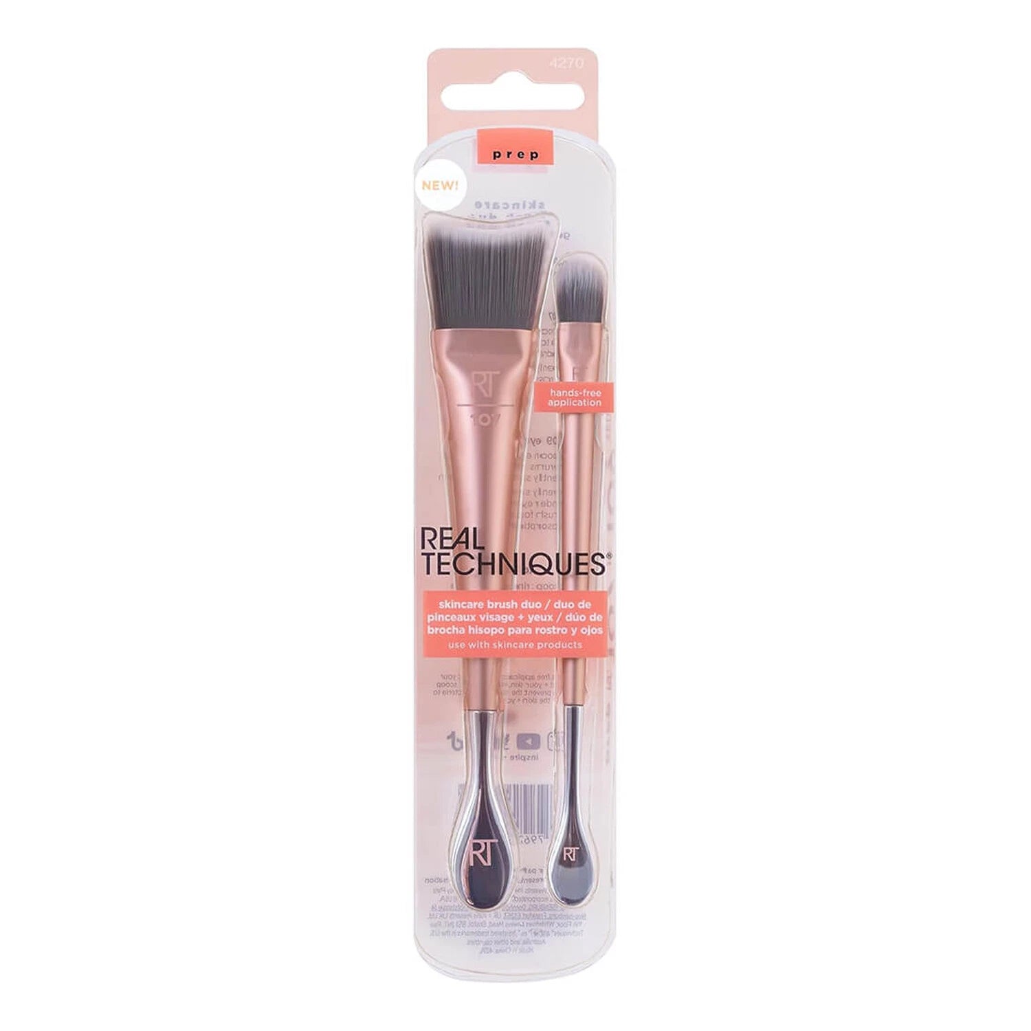 Real Techniques Face And Eye Jar Brush Duo