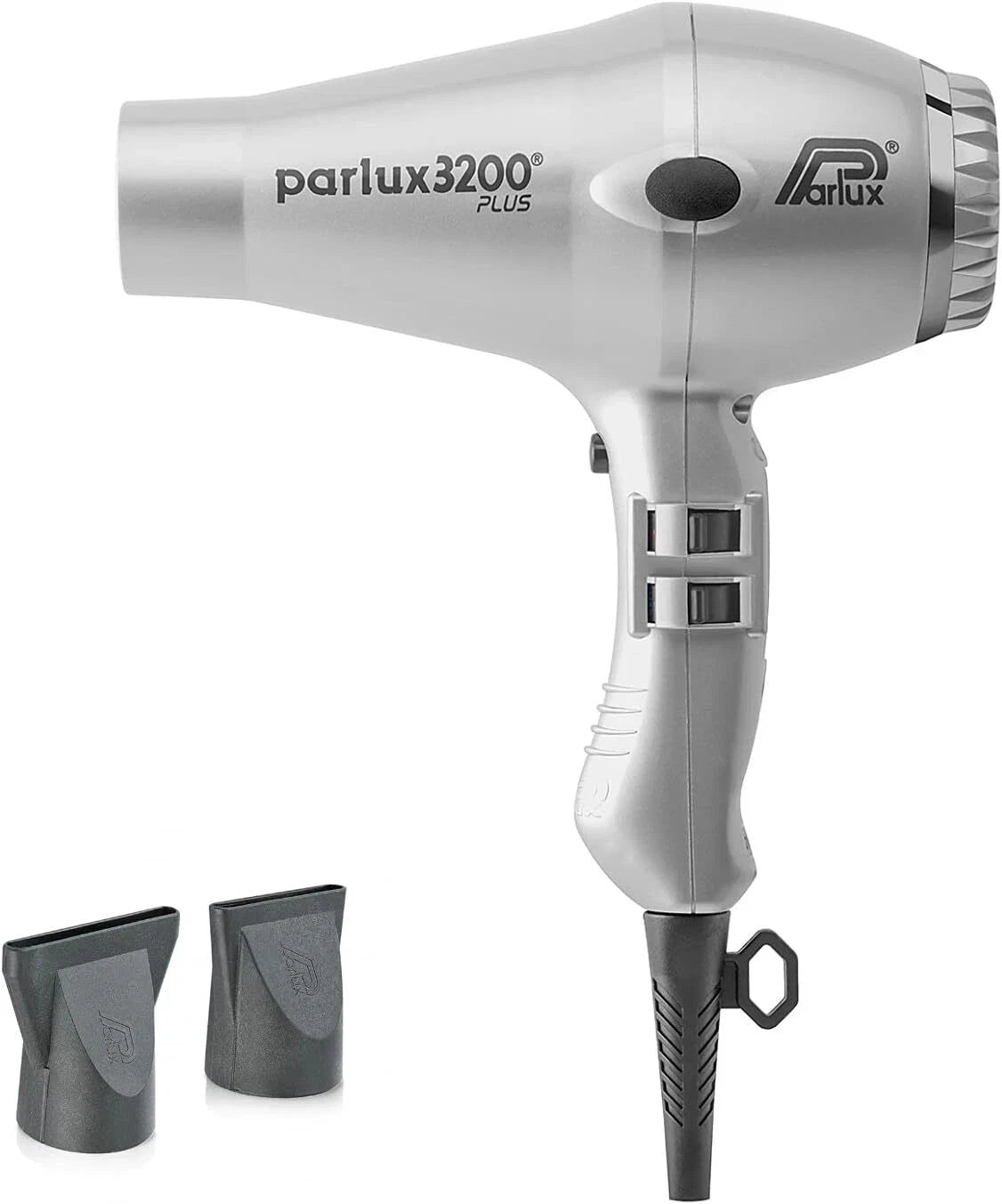 Parlux hair dryer twinturbo model 3200 silver (made in italy)