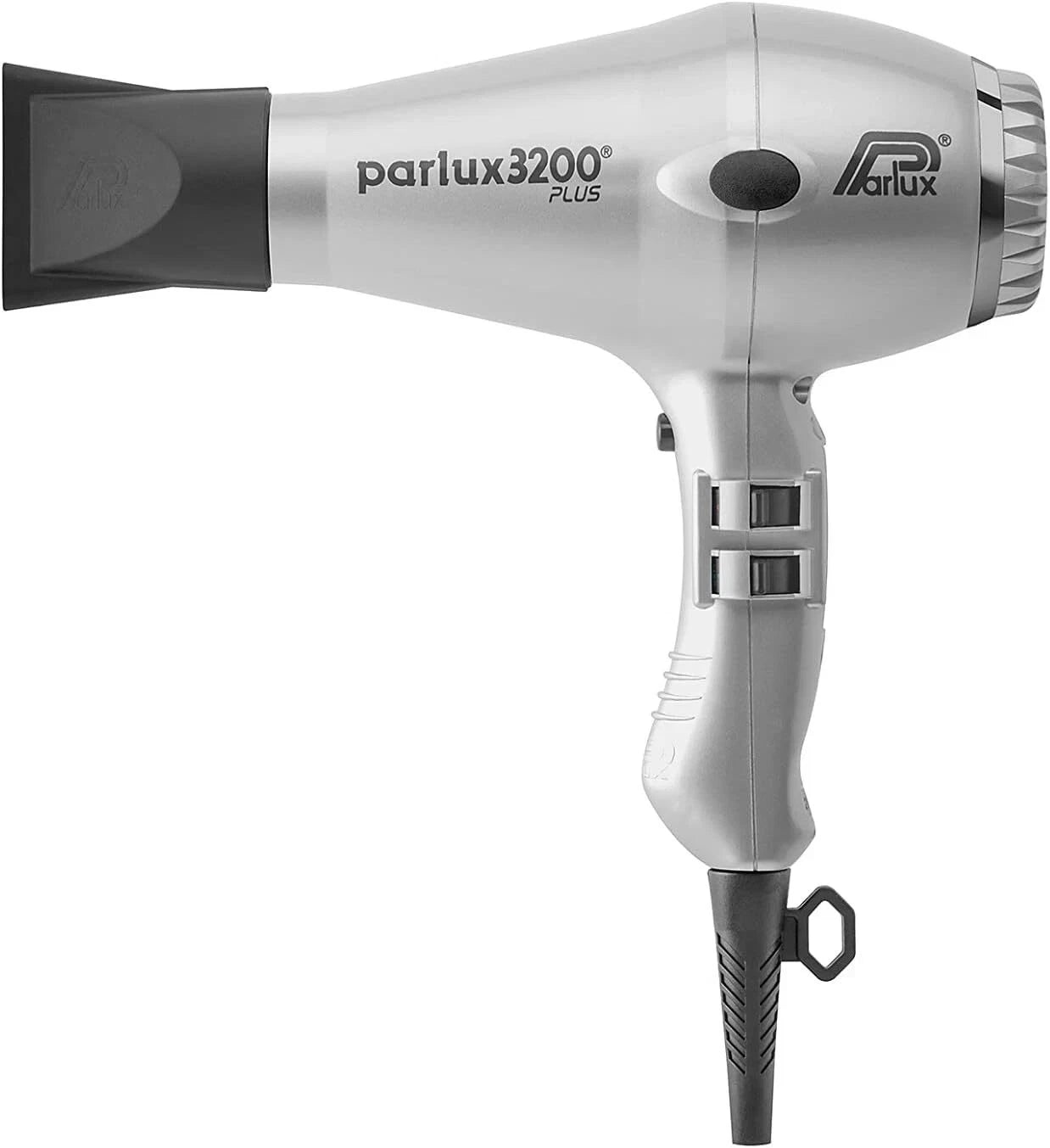 Parlux Hair Dryer Twinturbo Model 3200 Silver (Made in Italy)