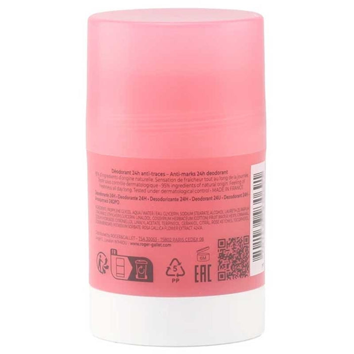 Roger & gallet rose wellbeing deodorant stick 50g