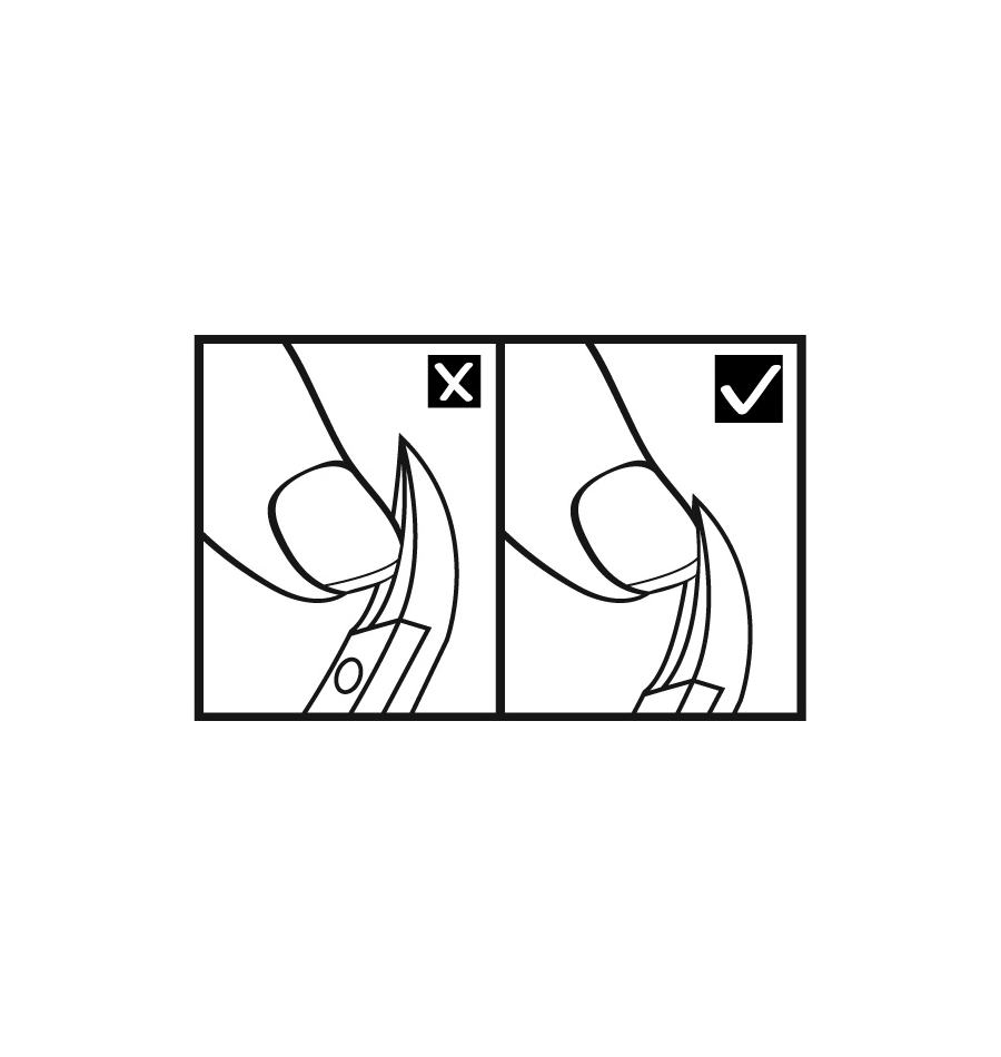 STAINLESS STEEL MANICURE CUTICLE NIPPER