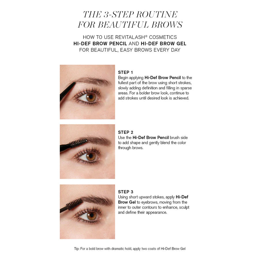 RevitaLash Hi-Def Brow Gel - Dark Brown