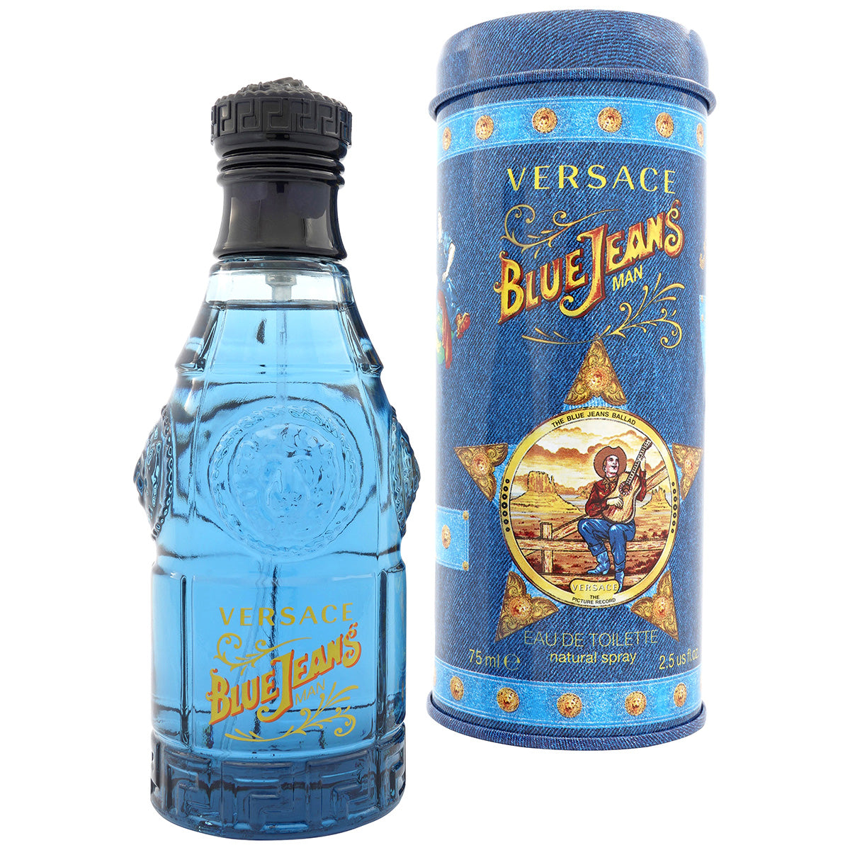 Versace Blue Jeans أو دو تواليت رجالي 75ML
