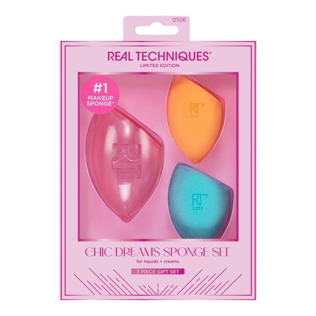 Real Techniques Chic Dreams Makeup Sponge Set