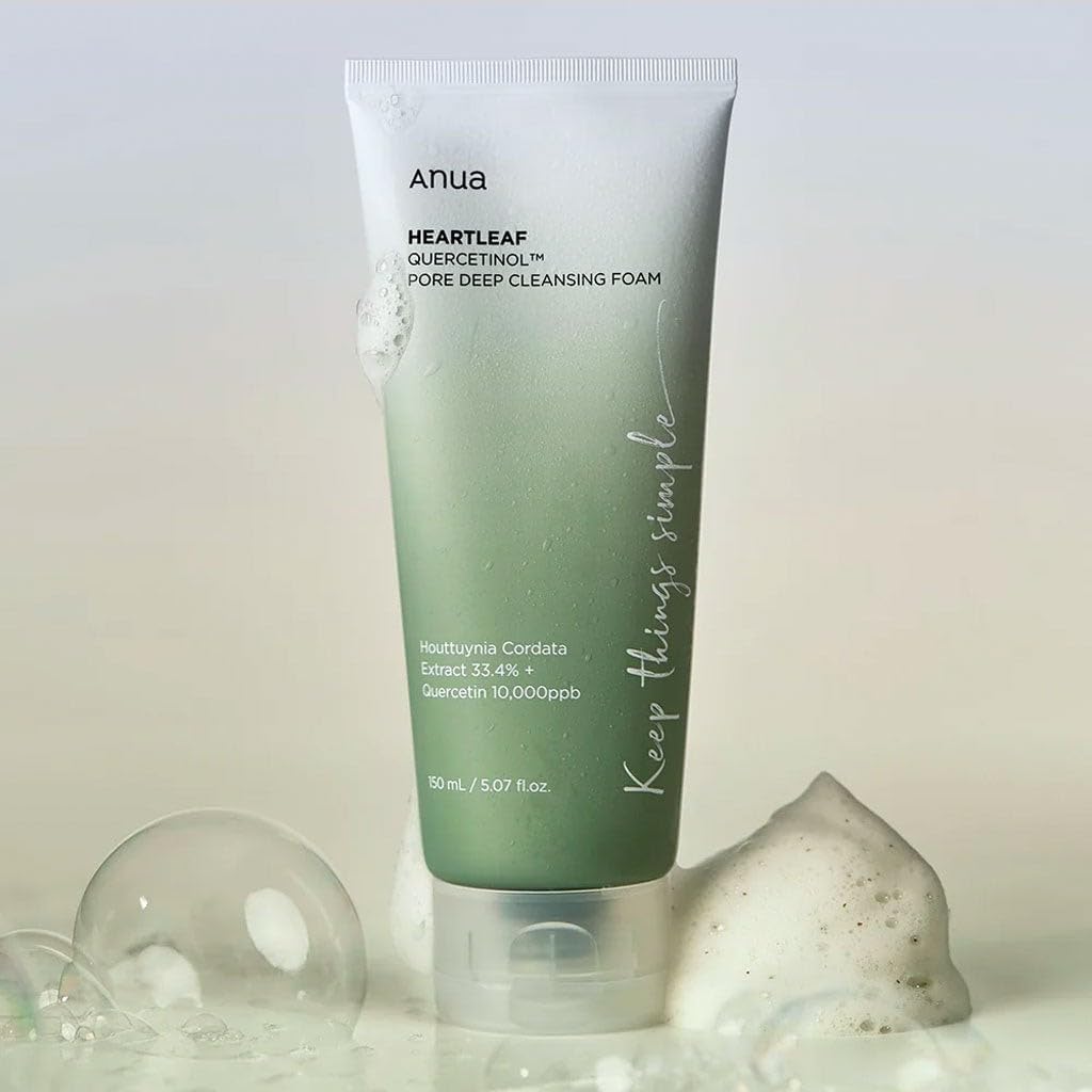 Anua Heartleaf Quercetinol Deep Cleansing Foam 150ml