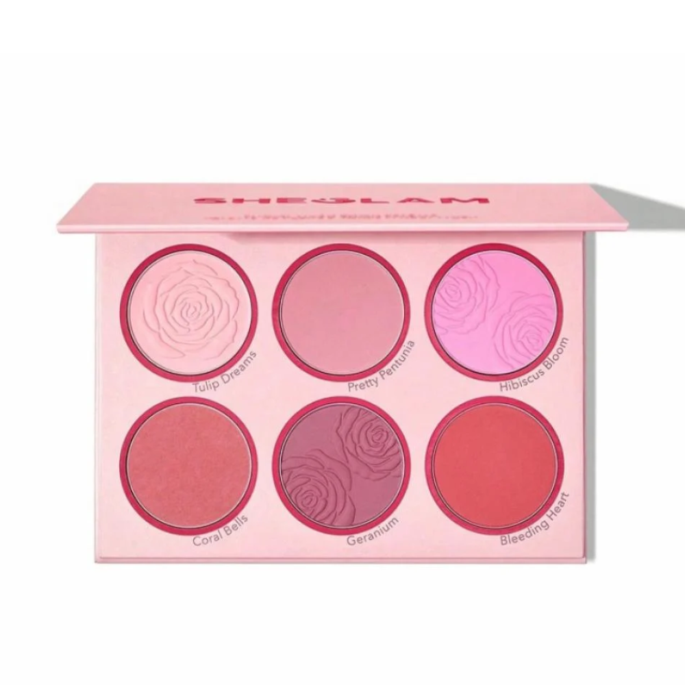 Sheglam Floral Flush Blush Palette Blushing Bouquet