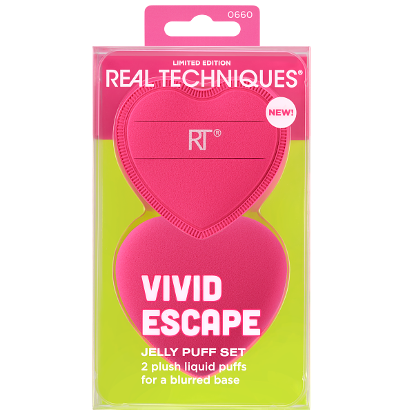 Real Techniques Vivid Escape Jelly Puff Set