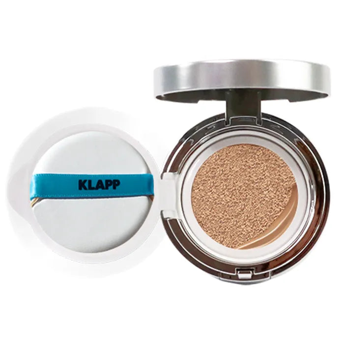 Klapp Hyaluronic Cushion Foundation Medium 15ml for Hydrated Coverage