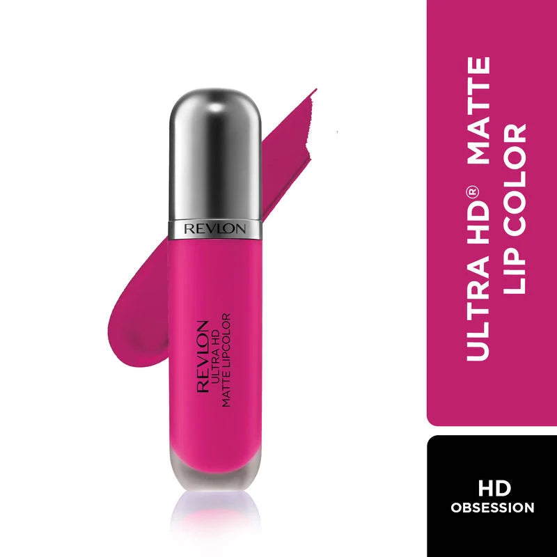 Revlon Ultra hd venom matte Lipstick — 002 obsession (fuschsia)