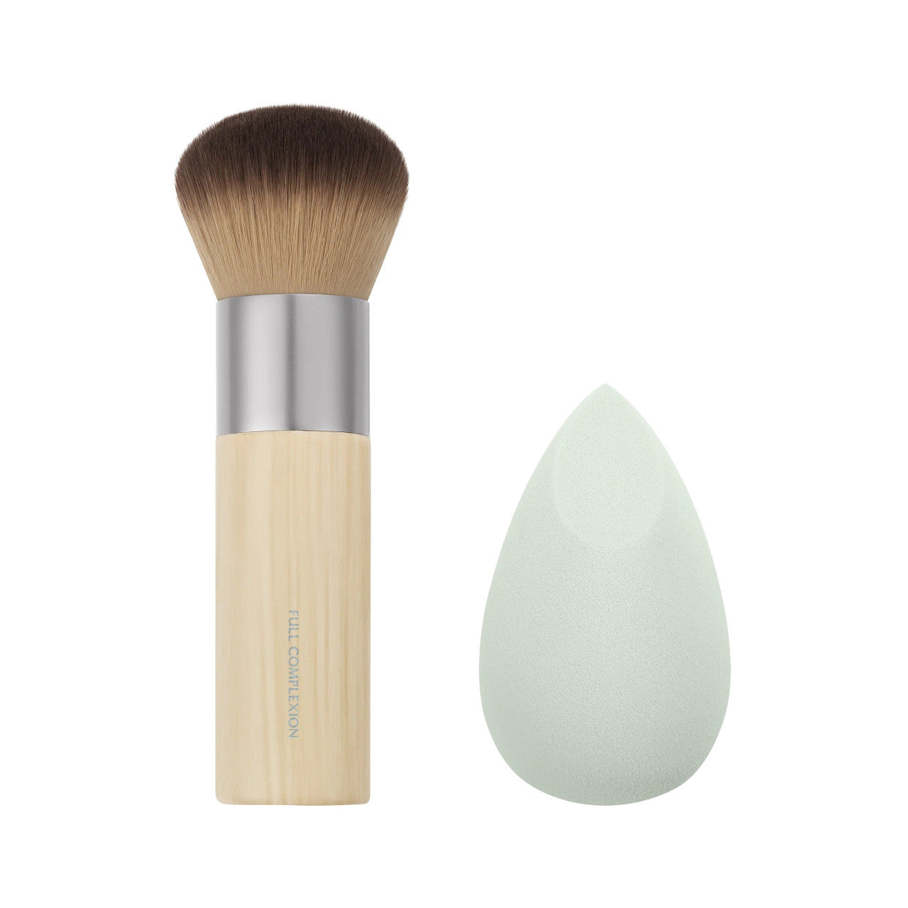 EcoTools Blend + Blur Duo — Brush and Sponge Set for Flawless Skin