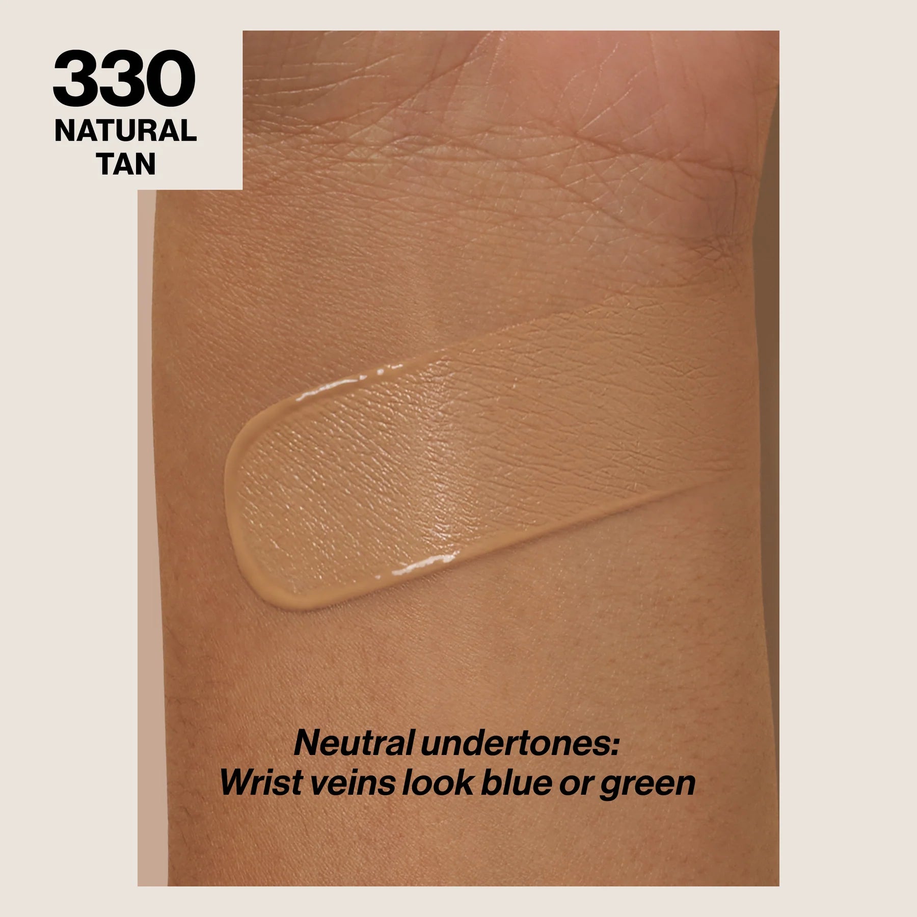 Revlon Colorstay Foundation norm/dry — 330 natural tan