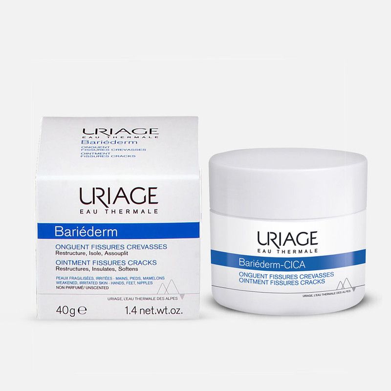 Uriage Bariederm Fissure Repairing Cream for Cracked Feet 40ml