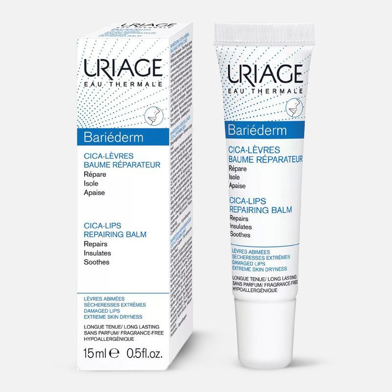 Uriage Bariederm Cica Lips Repairing Balm 15ml