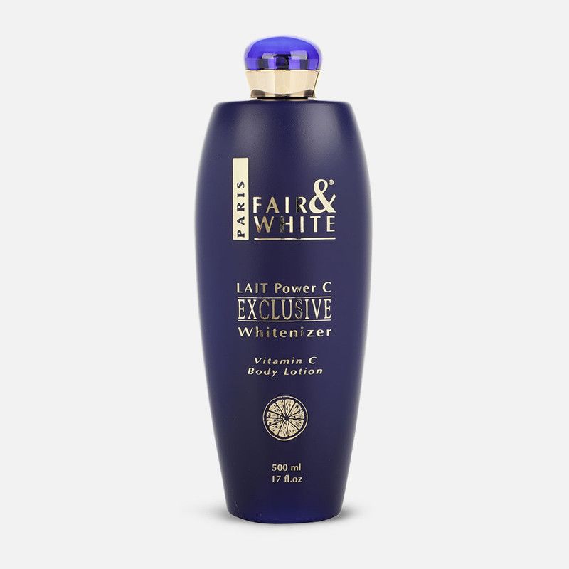 Fair & White Exclusive Whitenizer Vitamin C Brightening Body Lotion 500ml for Radiant Skin