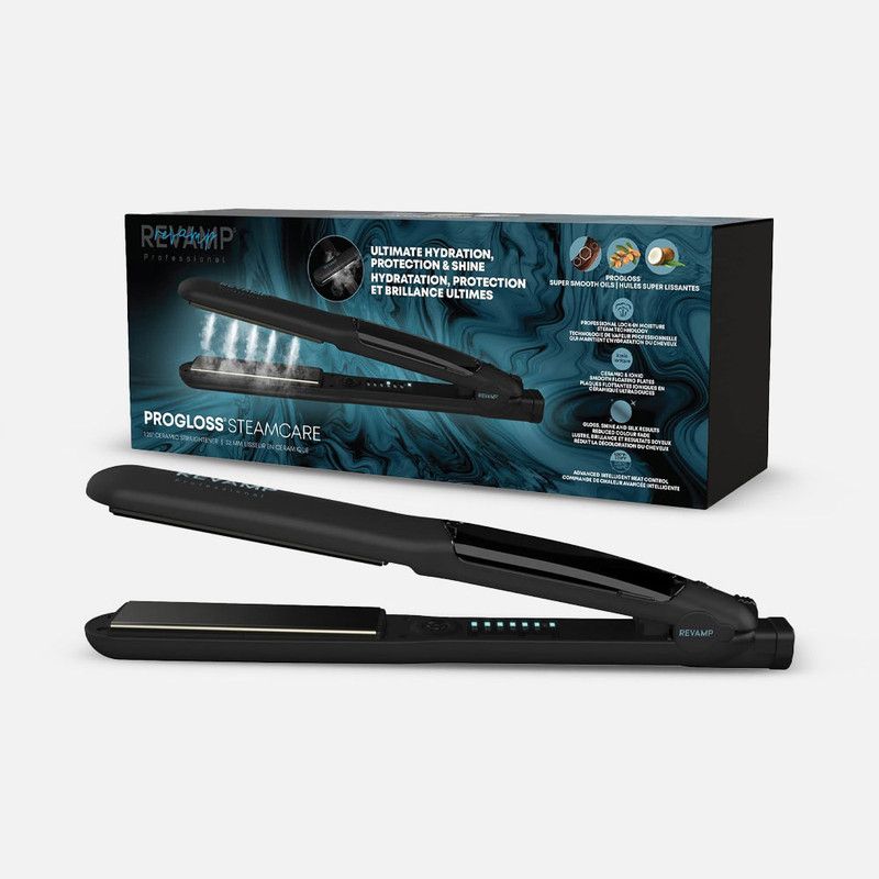 Revamp progloss steam care straightener