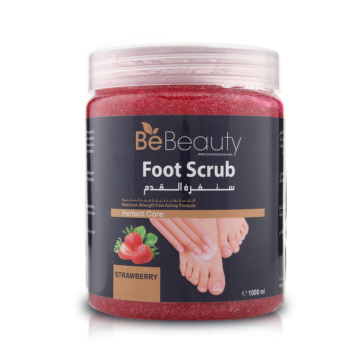 Be Beauty Strawberry Foot Scrub 1L