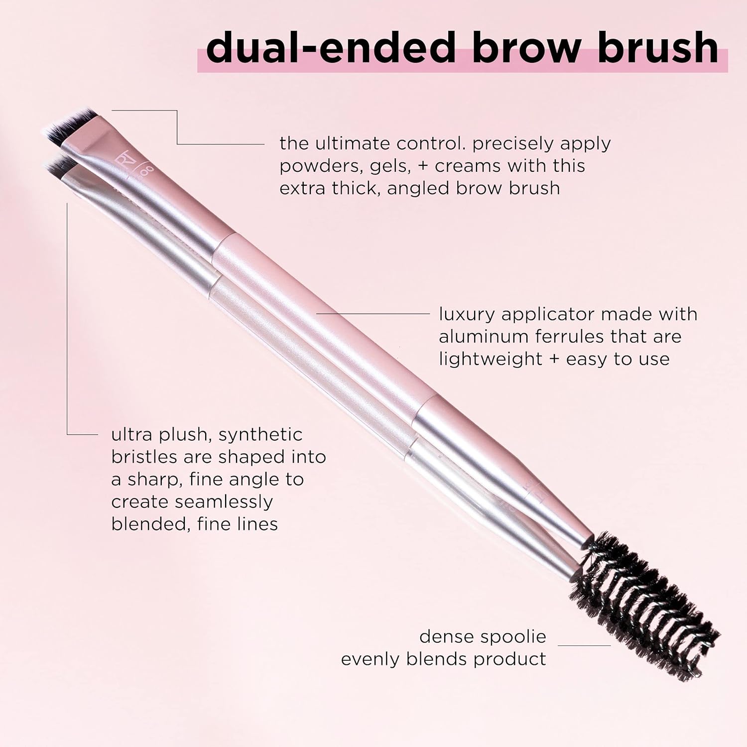 Real Techniques Fine Line And Fill Brow Duo Brush