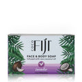 Fiji Organic Face & Body Soap infused with raw coconut oil Lavender 198 ML