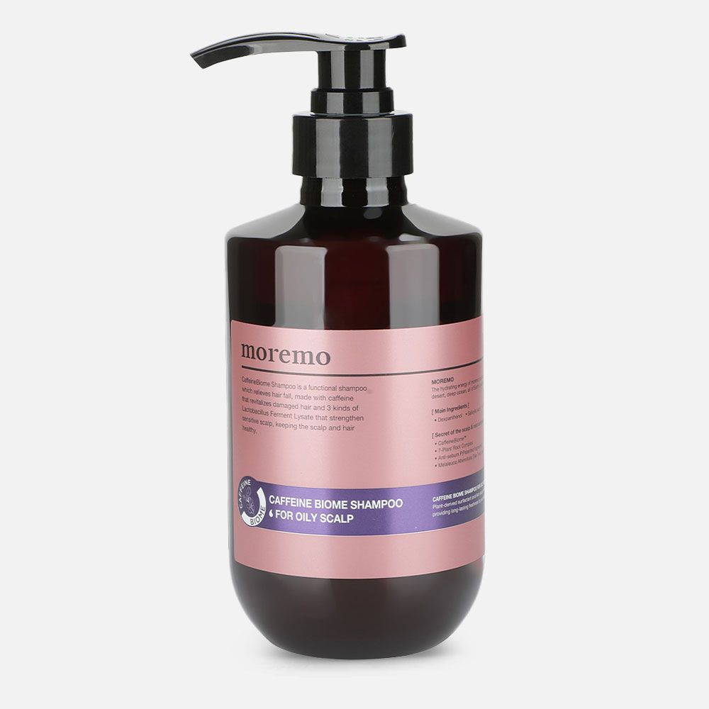 Moremo caffeine biome shampoo oily scalp 500ml