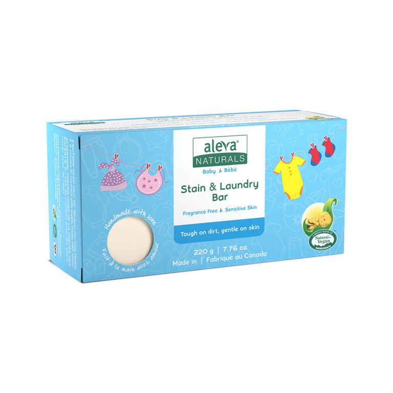 Aleva Naturals Stain & Laundry Bar Soap