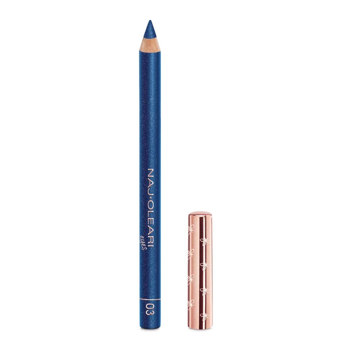 Naj.oleari make-up deep eye kajal-03 blue hortensia shimmer-blu ortensia perlato