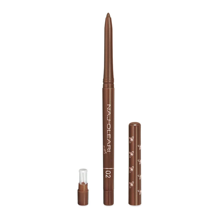 Naj.oleari make-up irresistible eyeliner & kajal-02 golden brown-marrone dorato