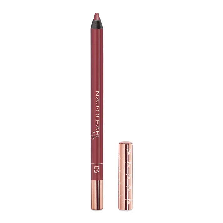 Naj.oleari make-up perfect shape lip pencil-06 marsala-marsala