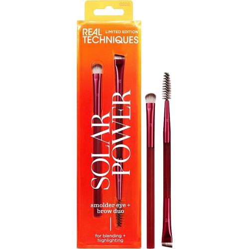 Real Techniques Smolder Eye And Brow Duo Brush Set
