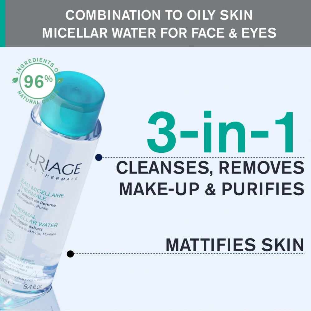 Uriage Thermal Micellar Water Oily Skin 250ml