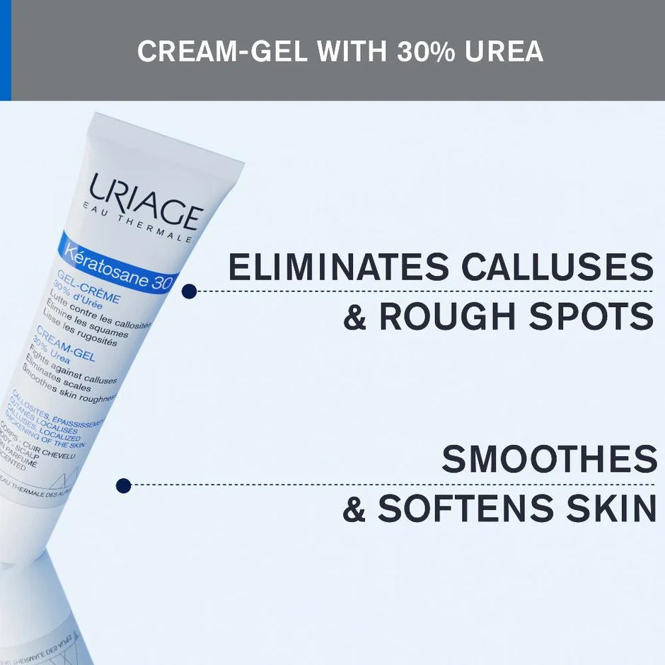 Uriage Keratosane 30 Urea Cream for Thick & Callused Skin 40ml