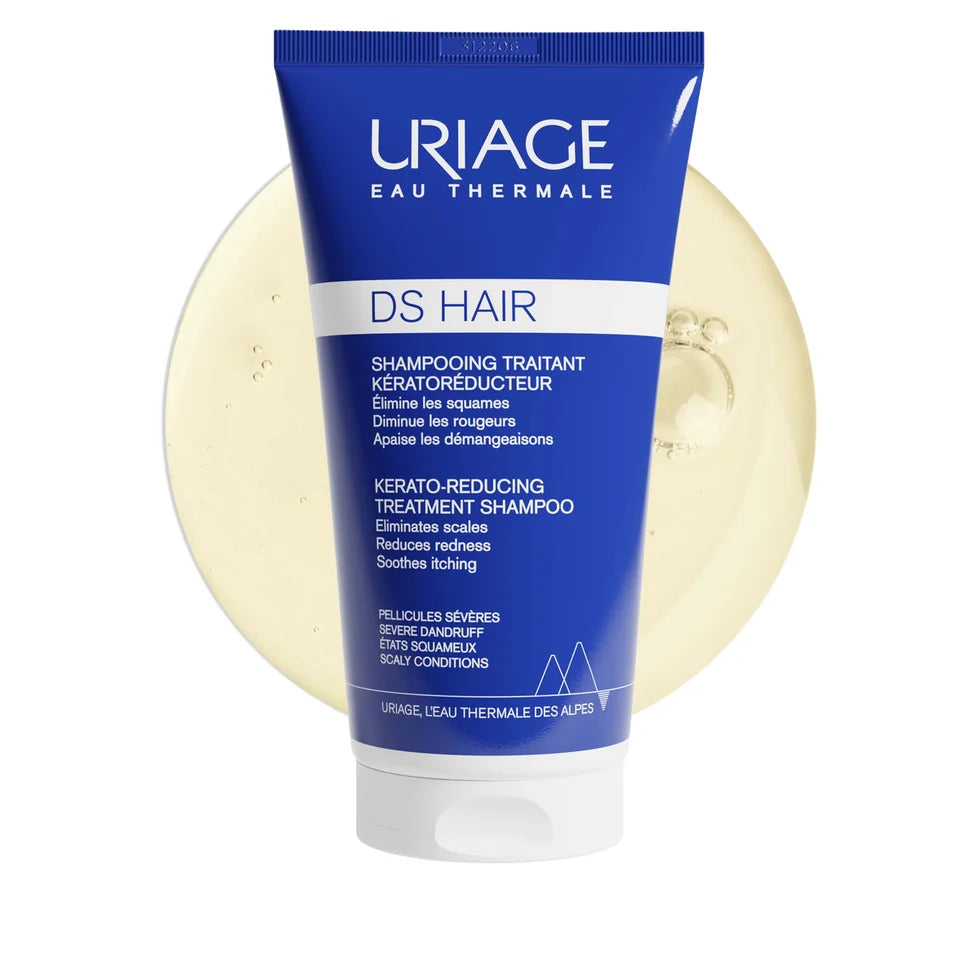 Uriage DS Hair Kerato-Reducing Shampoo for Thick Dandruff & Psoriasis 150ml