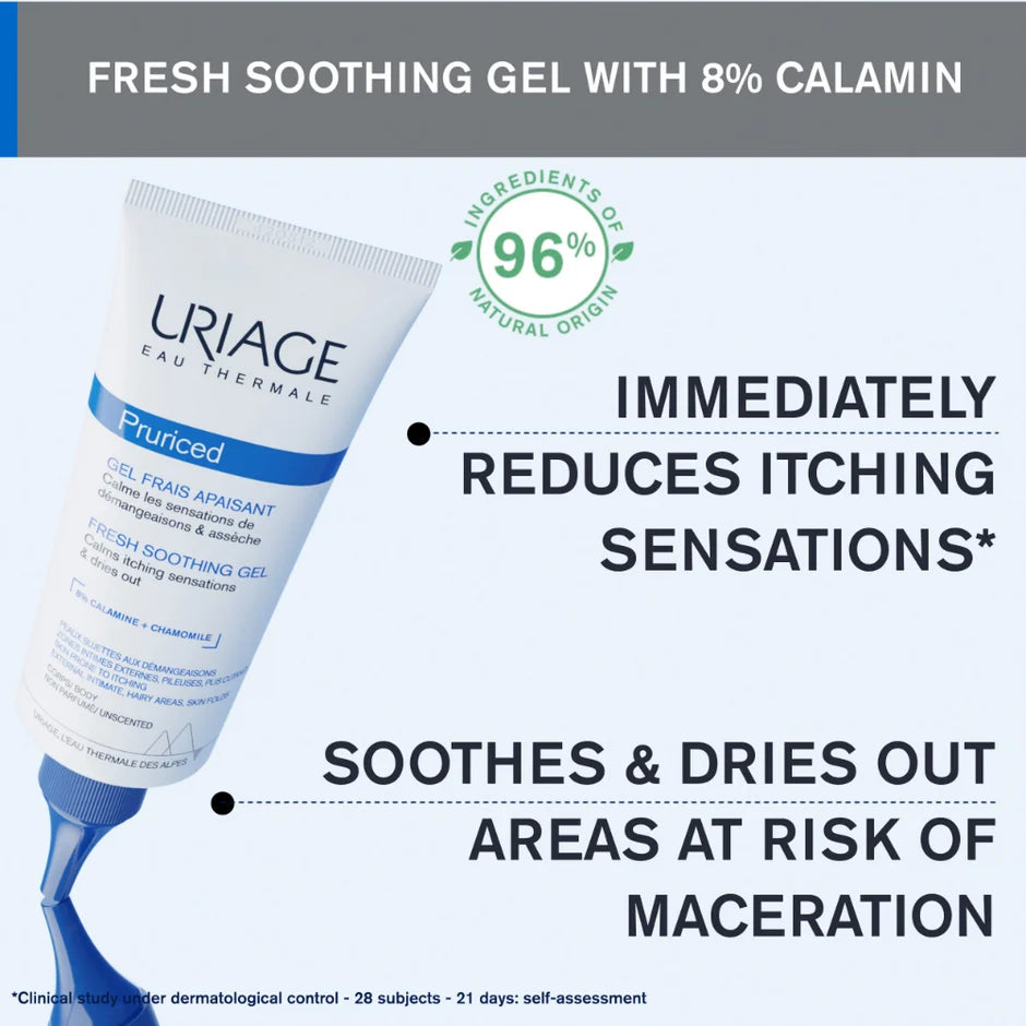 Uriage Pruriced Soothing Gel for Sunburn & Itching 100ml