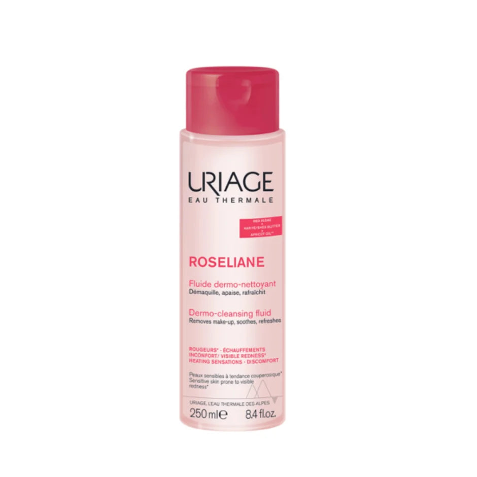 Uriage Roseliane Cleansing Milk Fluid for Redness-Prone Skin 250ml